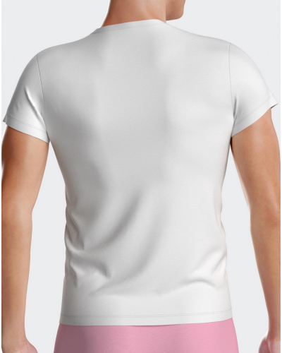 Paquete de 2 camisetas en jersey cuello V Eden Park H75 (WT001)