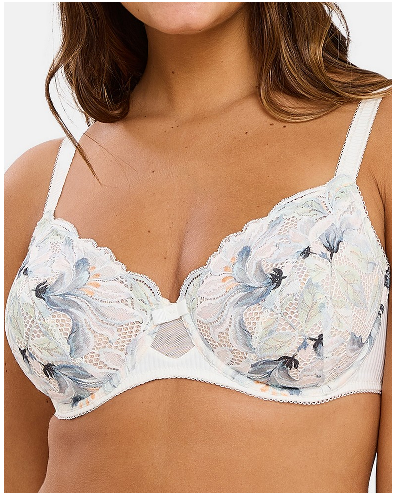Soutien-gorge armatures classique Sans Complexe Rosa Fantaisie (Aquarelle Florale Claire)