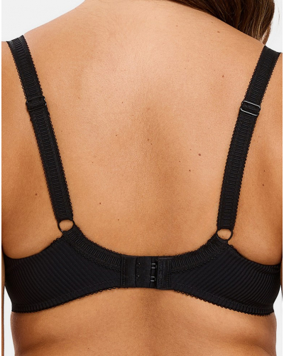 Classic underwired bra Sans Complexe Rosa Fantaisie (Aquarelle Florale Noir)