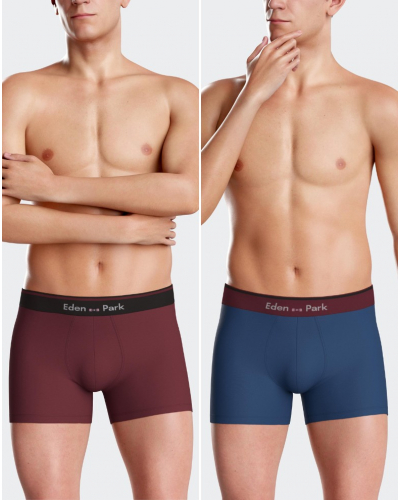 Shorty en jersey Eden Park H77P2 BD021 (Lot de 2)