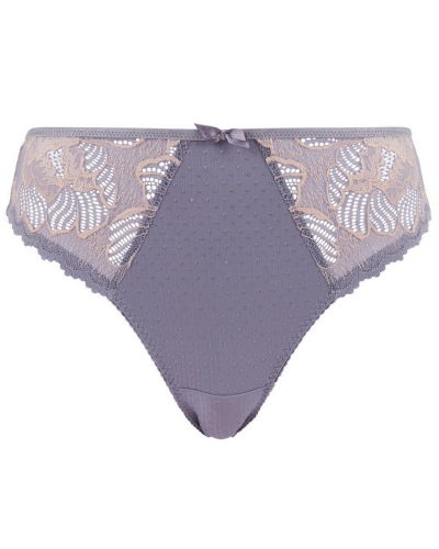 Slip Sans Complexe Capucine (Imprimé Gris & Rose Pâle)