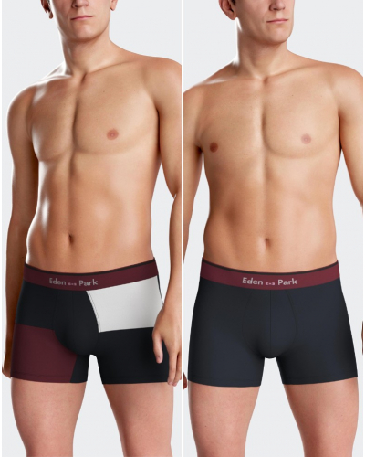 Shorty in jersey Eden Park H78P2 NB039 (set of 2)