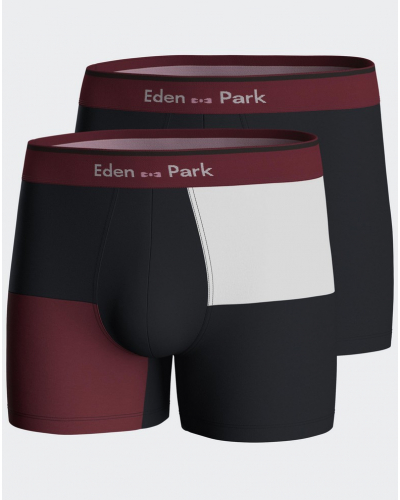 Shorty en jersey Eden Park H78P2 NB039 (Lot de 2)