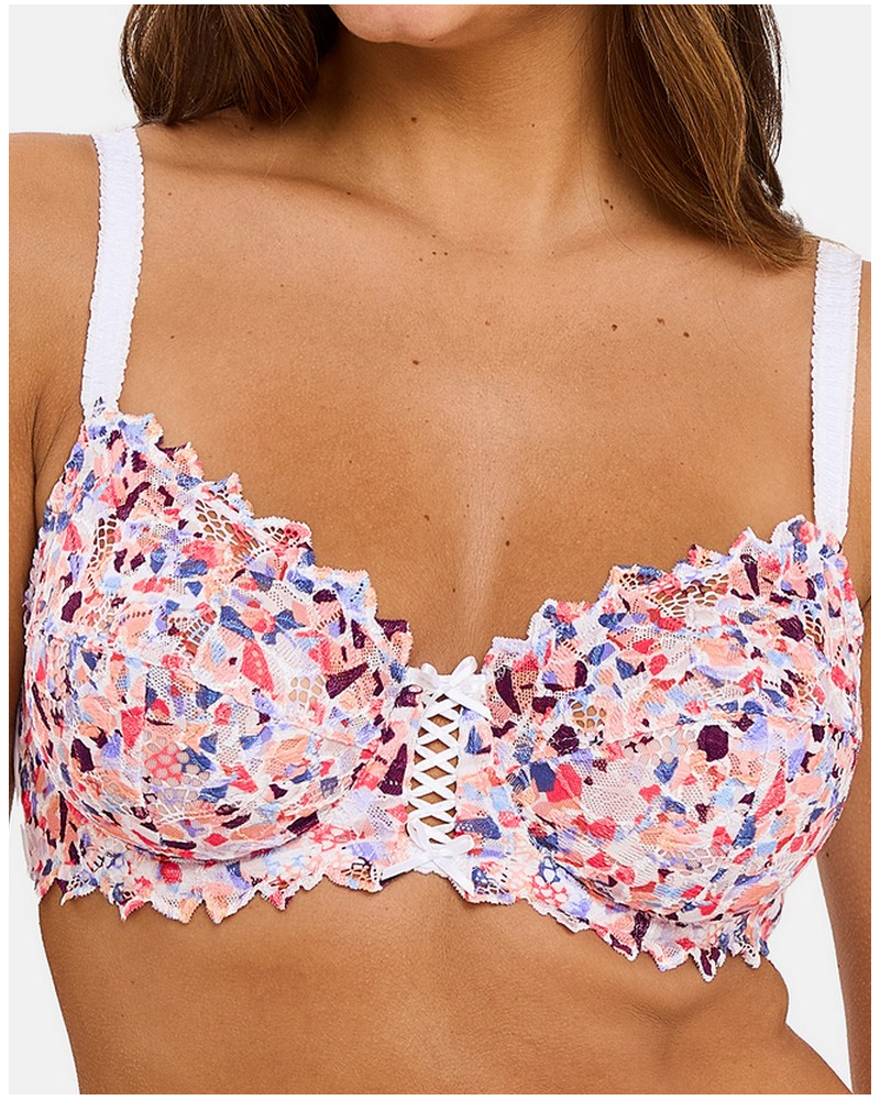 Classic underwired bra Sans Complexe Arum Mosaic (Imprimé Minéraux Multico)