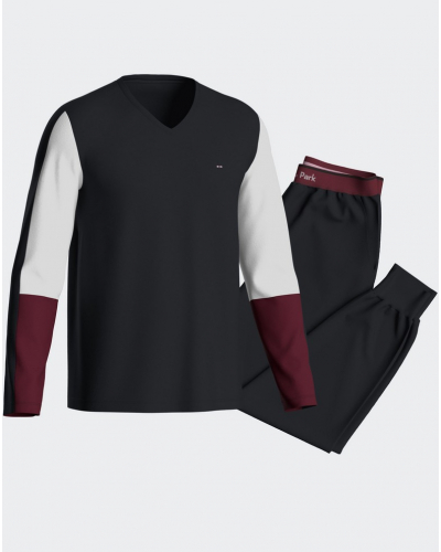 Pyjama long jersey 100% algodon Eden Park H78 (NB039)