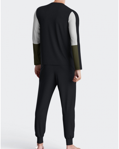 Pyjama long jersey 100% algodon Eden Park H78 (NBD04)