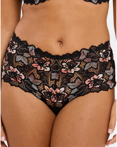 Culotte Sans Complexe Arum Cabaret (Imprimé Noir et Rose)