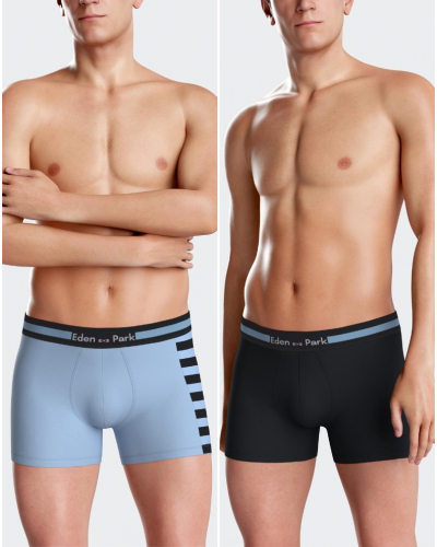 Shorty jersey Eden Park H80P2 BL009 (Juego de 2)