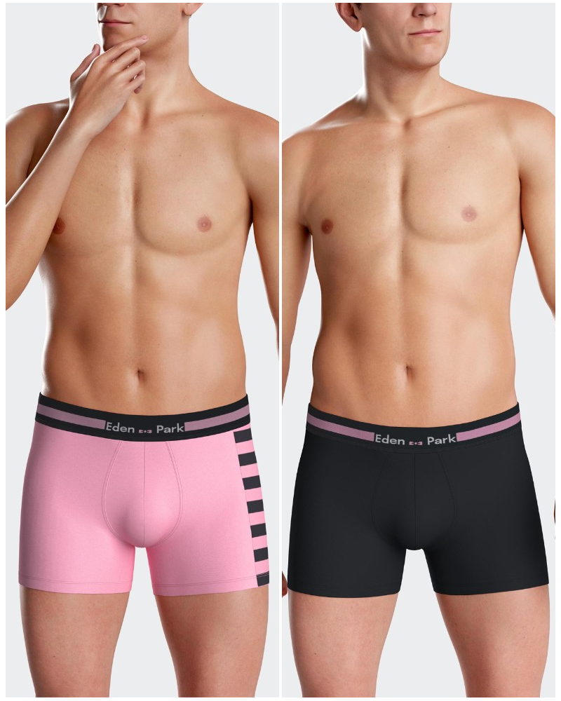 Shorty in jersey Eden Park H80P2 PKD85 (Set of 2)