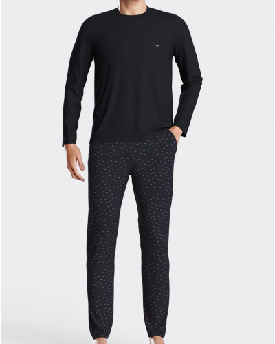 Pyjama long en jersey 100% coton Eden Park 51H81 (NB039)