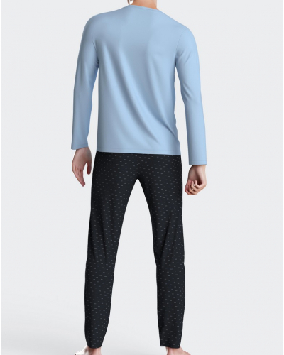 Pyjama long in jersey 100% cotton Eden Park 51H81 (NBD04)