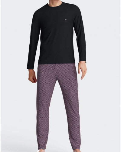 Pyjama long in jersey 100% cotton Eden Park H82 (PKD85)