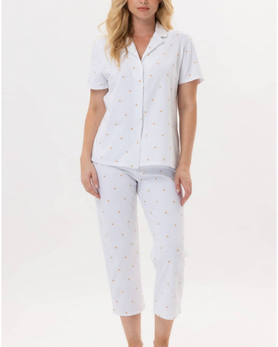 Button-down pyjamas Le Chat Pitchoun (Sable)