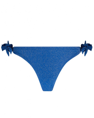 Tanga de bain à nœuds Antigel La Fashion Sirène (Bleu Sirène)