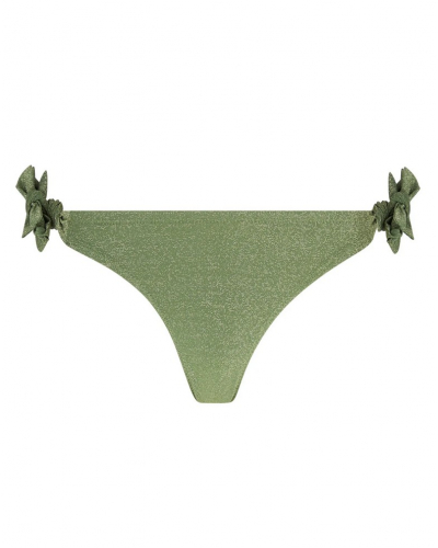 Tanga de bain à nœuds Antigel La Fashion Sirène (Vert Sirène)