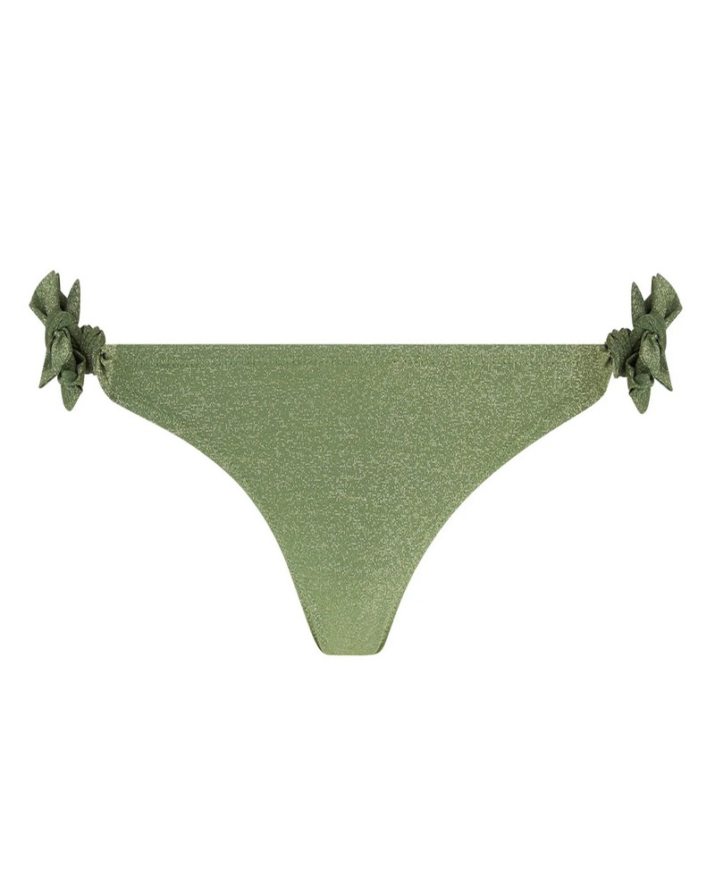 Tanga de baño con cuerdas Antigel La Fashion Sirène (Vert Sirène)