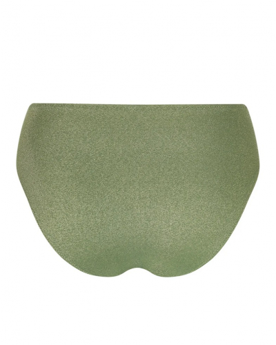 Culotte de bain taille haute échancrée Antigel La Fashion Sirène (Vert Sirène)