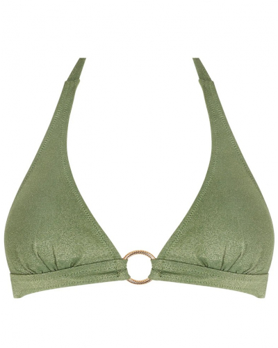 Sujetador de baño triángulo espuma removible Antigel La Fashion Sirène (Vert Sirène)