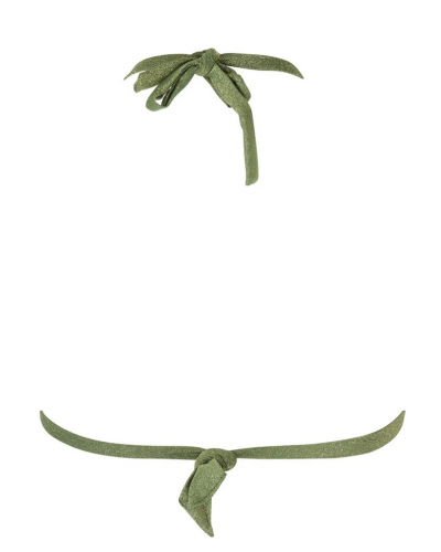 Sujetador de baño triángulo espuma removible Antigel La Fashion Sirène (Vert Sirène)