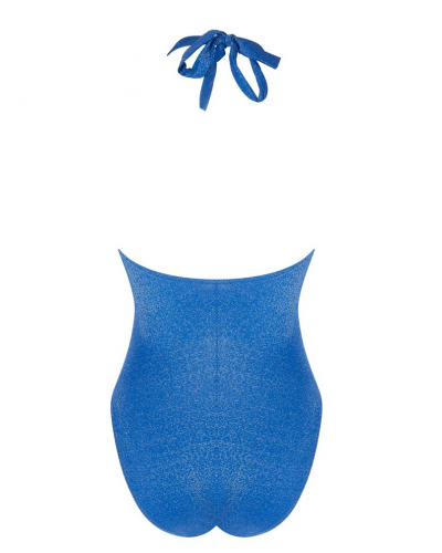 Maillot de bain une pièce nageur Antigel La Fashion Sirène (Bleu Sirène)