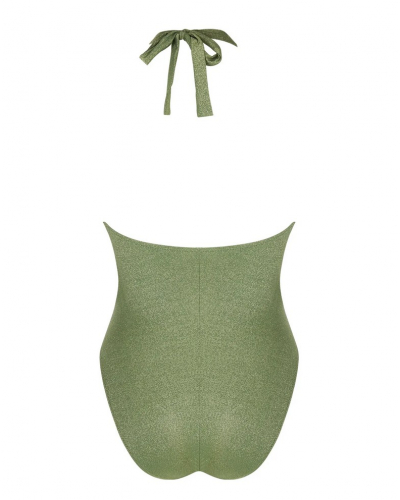 One-piece swimsuit swimmer Antigel La Fashion Sirène (Vert Sirène)
