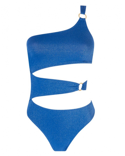 One-piece trikini swimsuit Antigel La Fashion Sirène (Bleu Sirène)