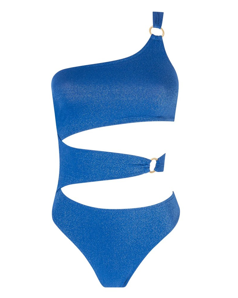 One-piece trikini swimsuit Antigel La Fashion Sirène (Bleu Sirène)