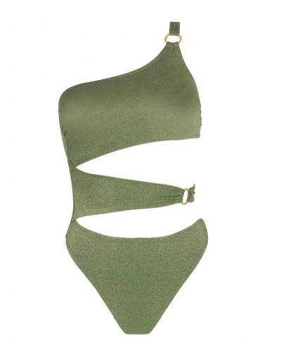 Bañador trikini de una pieza Antigel La Fashion Sirène (Vert Sirène)