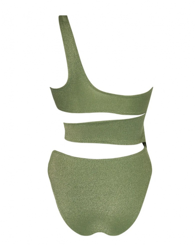 Bañador trikini de una pieza Antigel La Fashion Sirène (Vert Sirène)