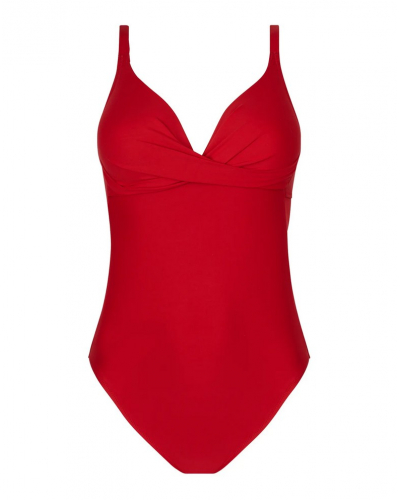 Traje de baño una pieza triángulo preformado Antigel La Chiquissima (Mer Rouge)