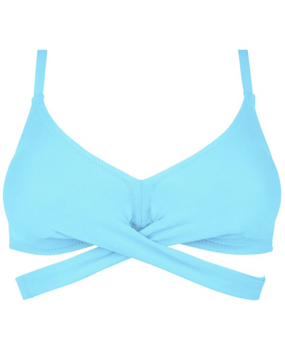 Soutien-gorge de bain triangle Antigel La Chiquissima (Turquoise Chic)