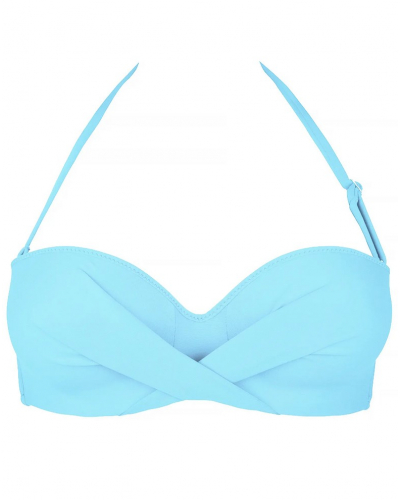 Sujetador de baño preformado sin tirantes Antigel La Chiquissima (Turquoise Chic)