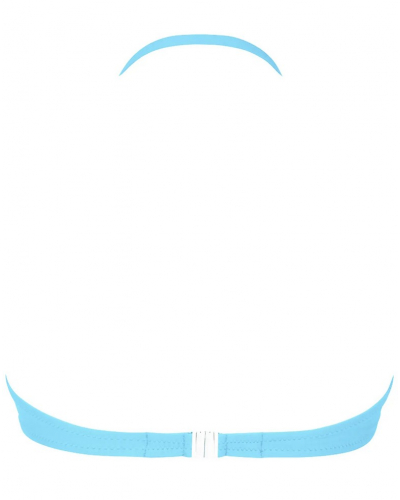 Soutien-gorge de bain bandeau coque Antigel La Chiquissima (Turquoise Chic)