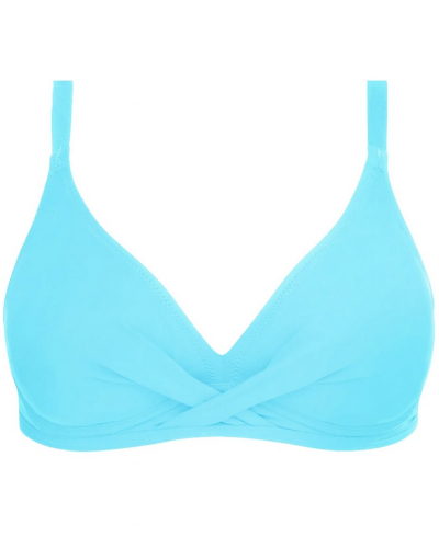 Underwired triangle bath bra Antigel La Chiquissima (Turquoise Chic)