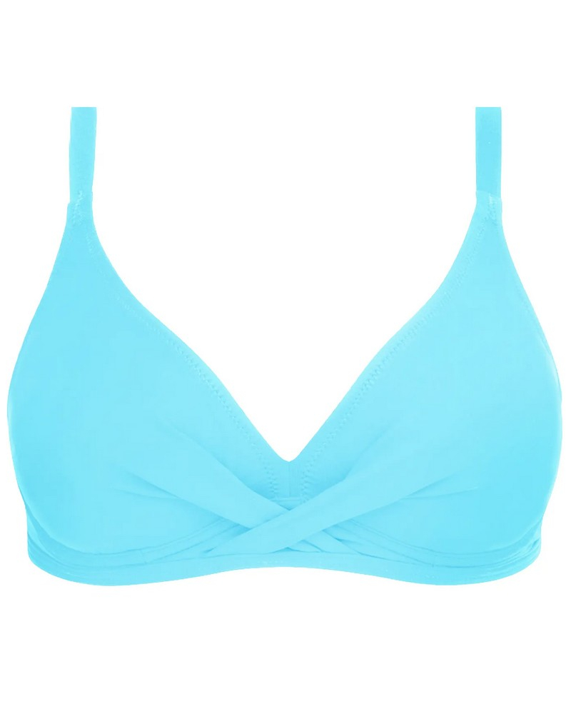 Soutien-gorge de bain armatures triangle Antigel La Chiquissima (Turquoise Chic)