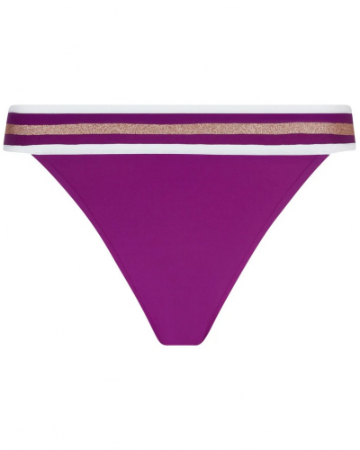 Calzoncillo de baño cintura baja Lise Charmel Energie Nautique (Cassis Gold)