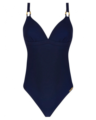 One-piece padded swimsuit Lise Charmel Classe Nautique (Marine)