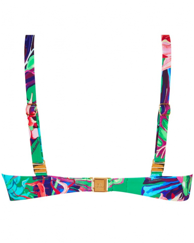 Soutien-gorge de bain triangle bonnets profonds Lise Charmel Paradis Sauvage (Vert Sauvage)