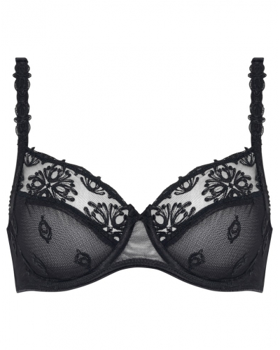 3 parts bra Chantelle Champs-Elysées (Black)