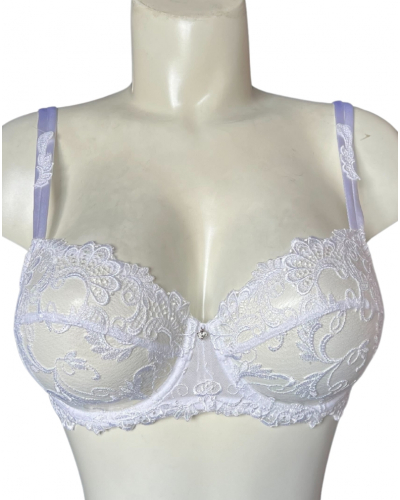 Demi bra Lise Charmel Dressing Floral (White)