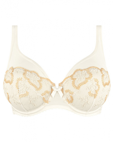 Plunge bra Louisa Bracq Elise (Nacre Or)