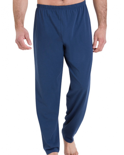 Long pyjamas 100% cotton Athena Ecopack Sérigraphie (Gris/Marine)