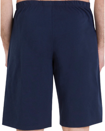 Pyjama court 100% coton Athena Ecopack Construction (Terracotta/Marine)