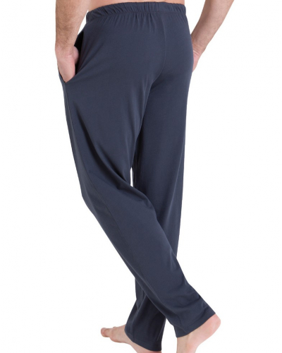 Pijama largo 100% algodón Athena Rayures l'Escale (Menthe/Anthracite)