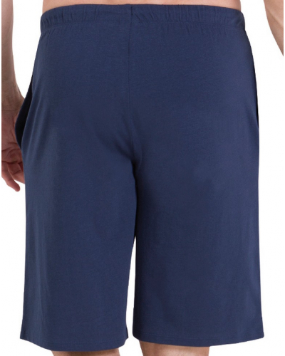 Pijama corto 100% algodón Athena Waffle (Bleu Arctic/Marine)