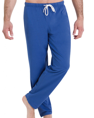 Pyjama long 100% coton Athena Winter (Marine/Bleu)