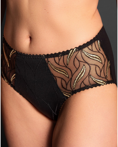 Knicker Louisa Bracq Julia (Black/Or)