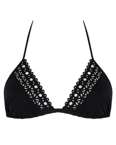 Removable foam triangle bath bra Lise Charmel Ajourage Couture (Ajourage Noir)