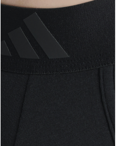 Pack of 2 briefs Adidas Active Flex Cotton (Black/Black)