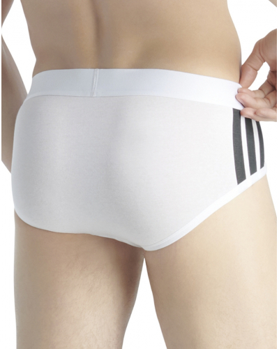 Pack of 2 briefs Adidas Active Flex Cotton (White/White)